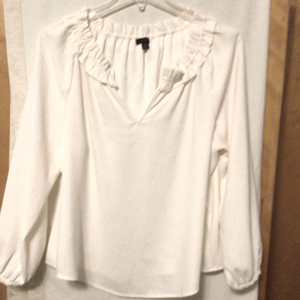 J.Crew 100% polyester blouse SZ XL